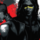 Asajj and Quinlan on the cover of Dark Disciple.